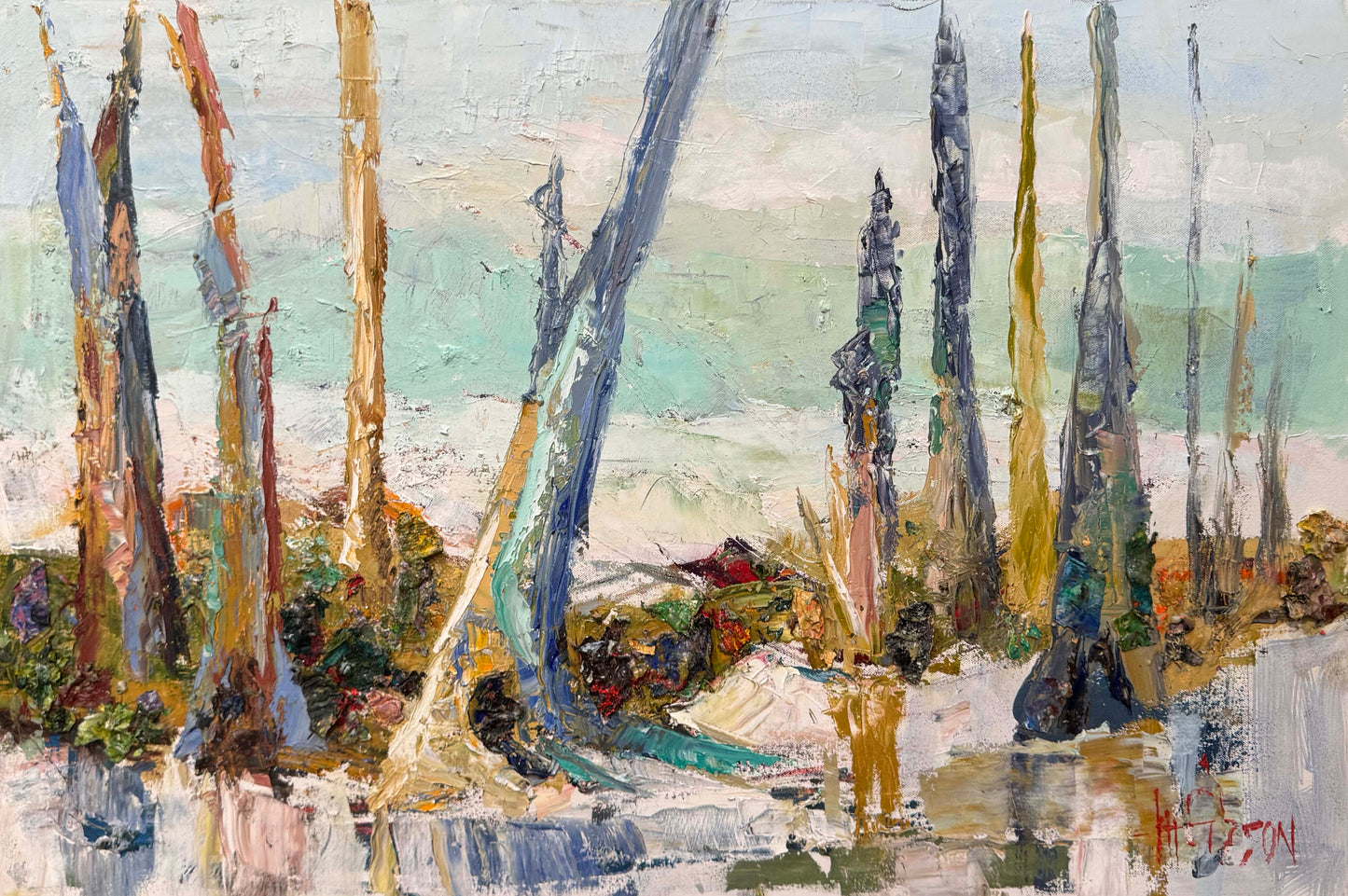 Marsh Islands Waiting - Between Tides
