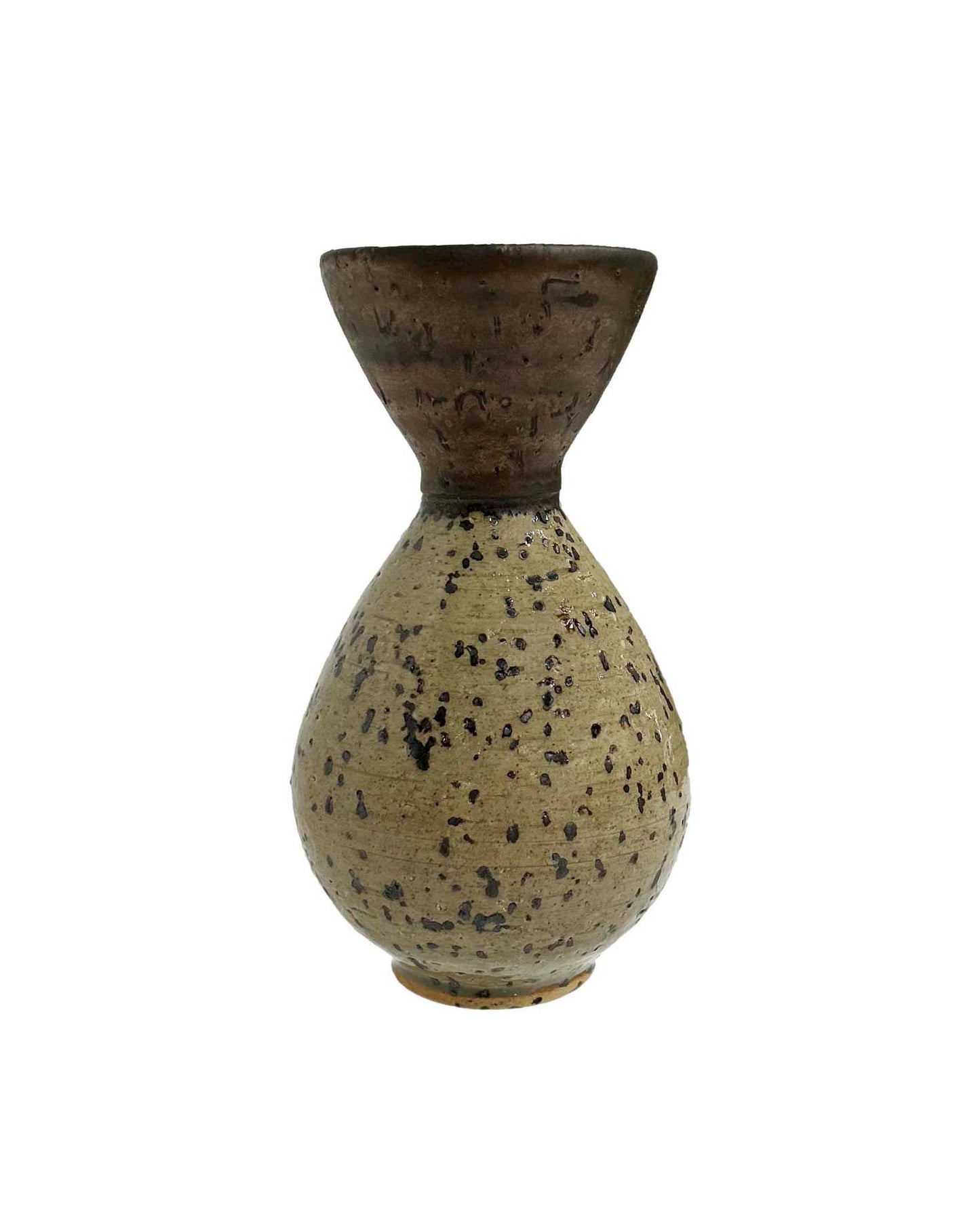 Vase - Bronze and Speckled Trout Glaze