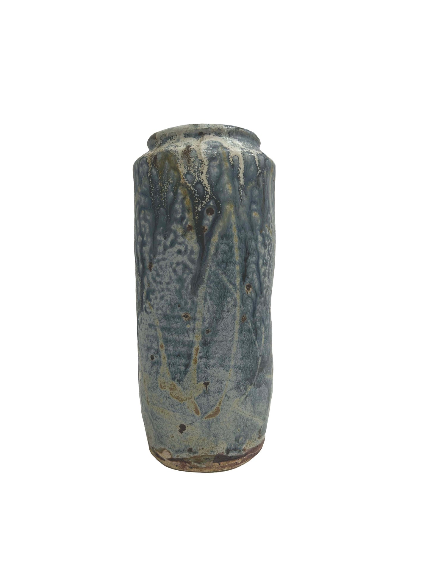 Blue Ash Glaze Release - Blue Ash Vase