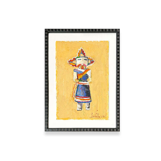 Kachina Doll with Colorful Beard