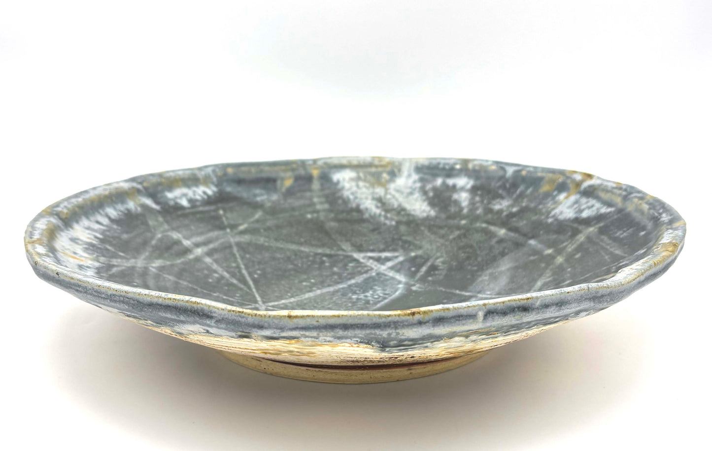 Blue Ash Glaze Release - Blue Ash Platter