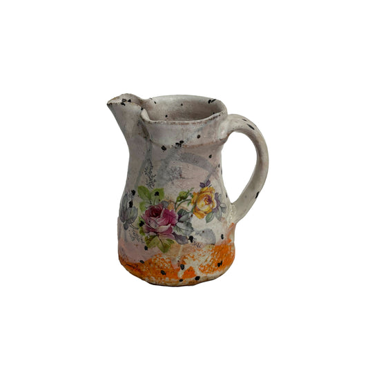 Small Floral Pitcher