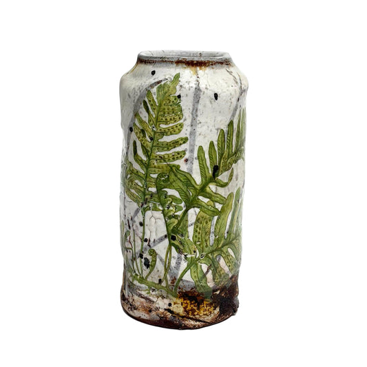 Medium Vase with Fern Fronds