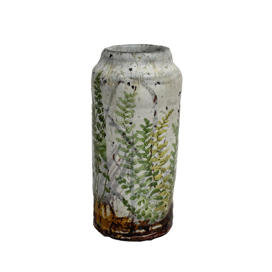 Medium Vase with Fern Fronds
