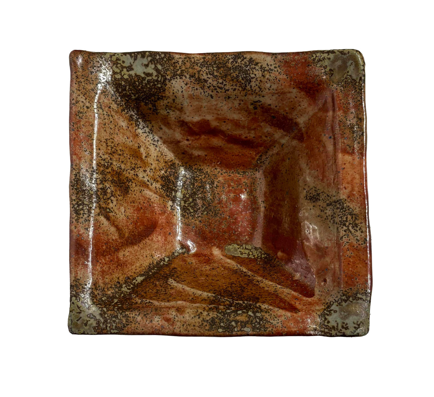 Square Rust Bowl