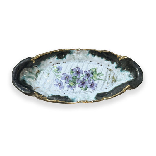 Garden Party - Large Floral Oval Dish II