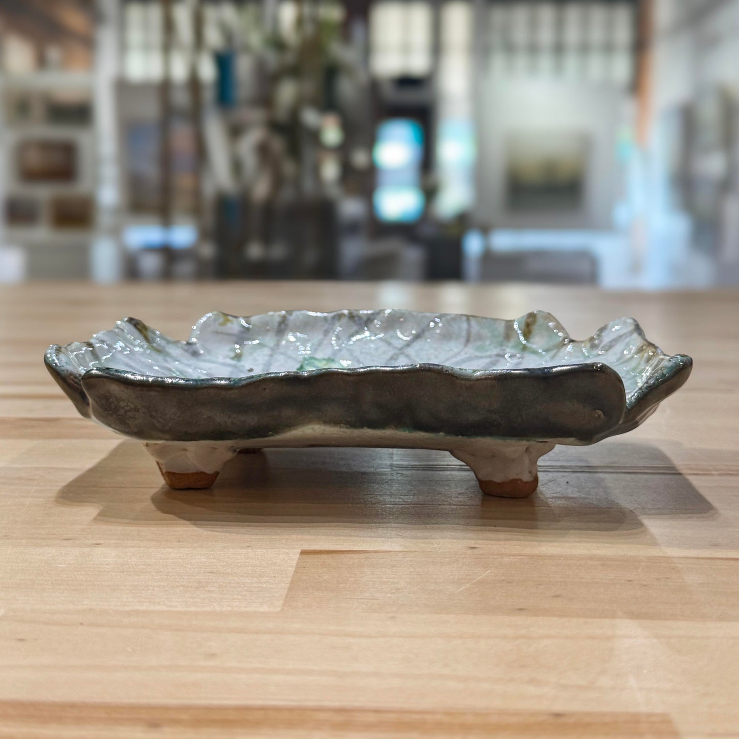 Garden Party - Floral Footed Soap Dish I