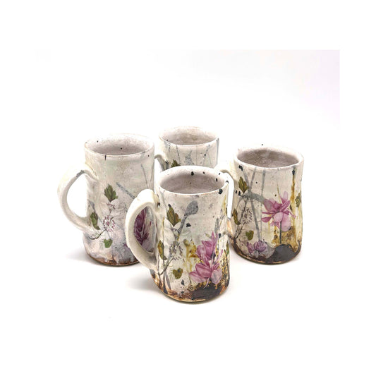 Magnolia Mino Mug - Light Pink Floral