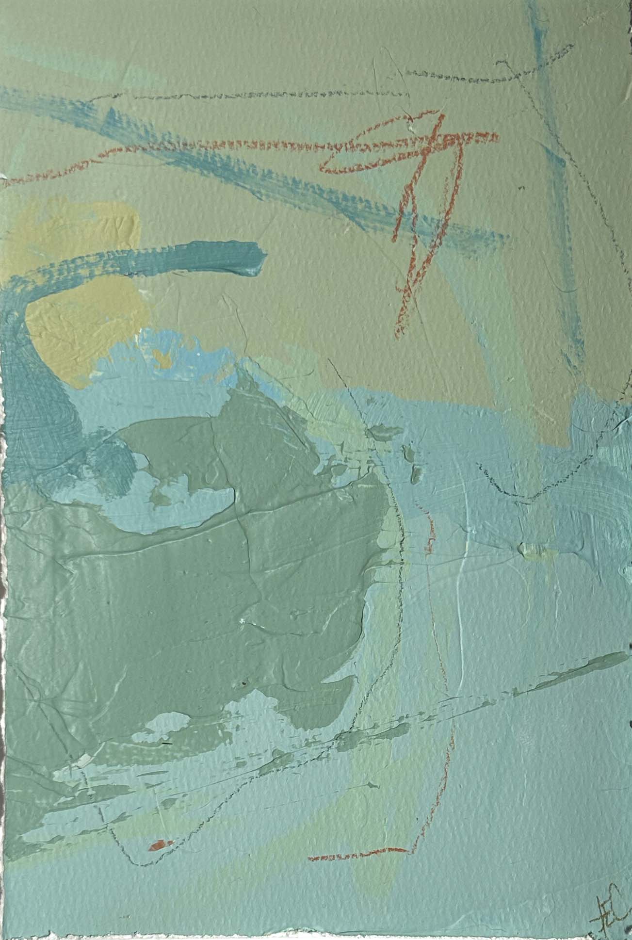 Medium Blues Color Study II