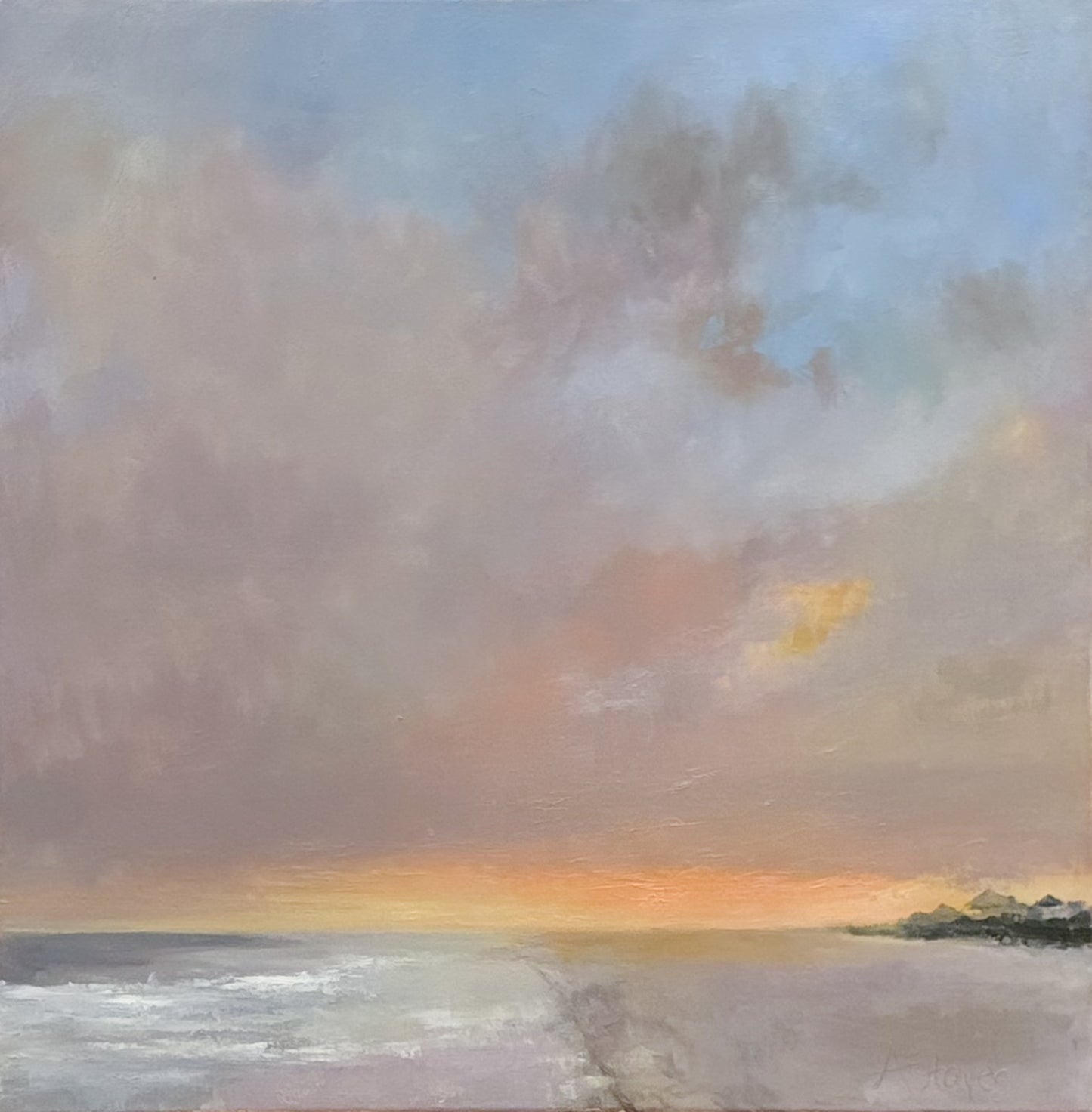 Tides, Fields, and Familiar Roads - Morning Glow