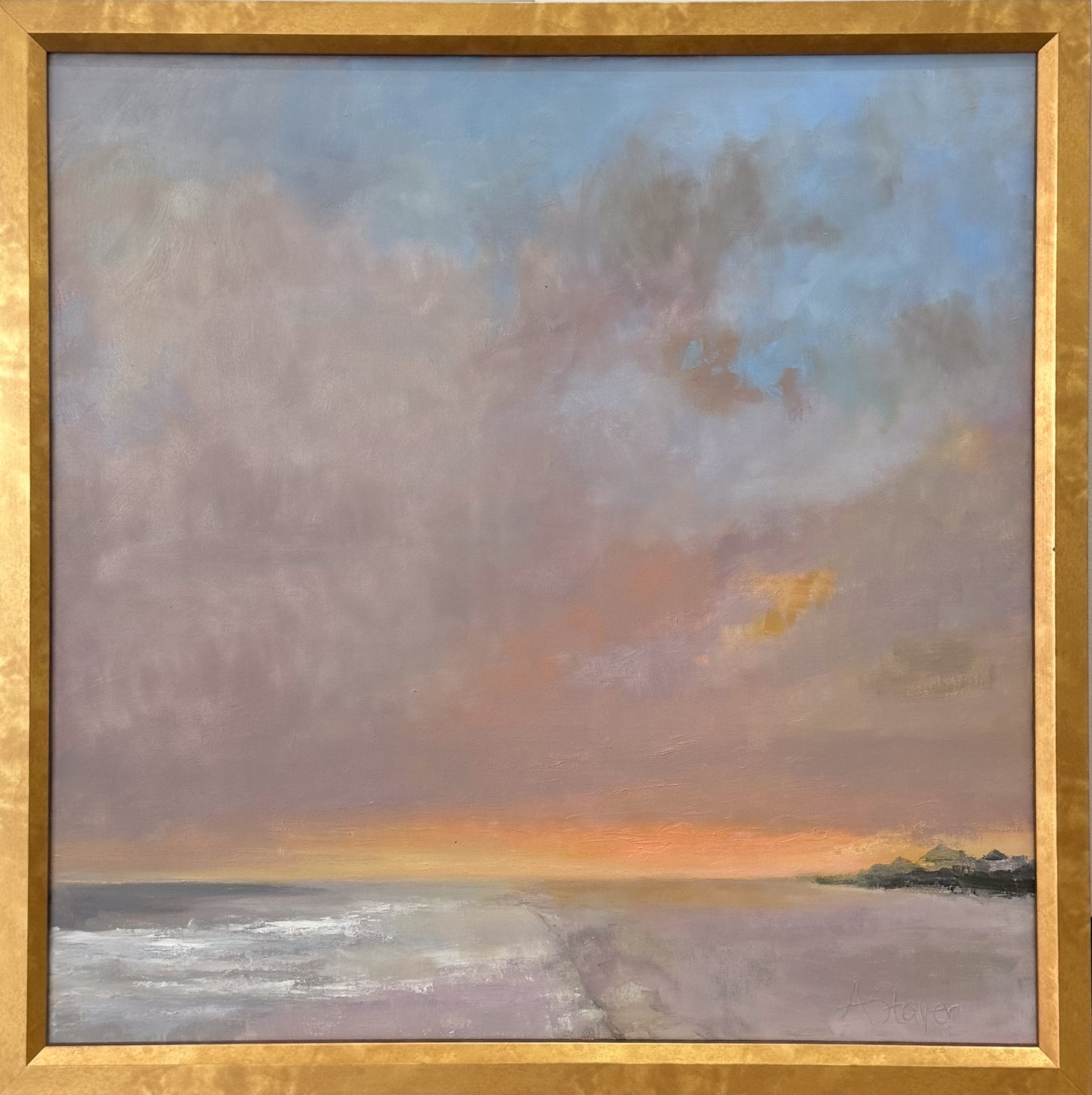 Tides, Fields, and Familiar Roads - Morning Glow