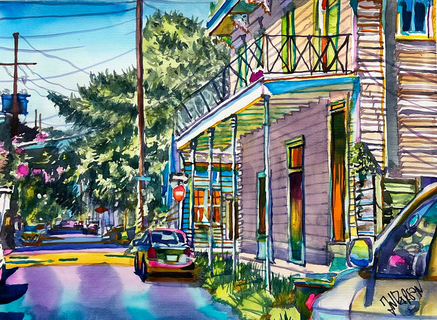 New Orleans Neighborhood Porch