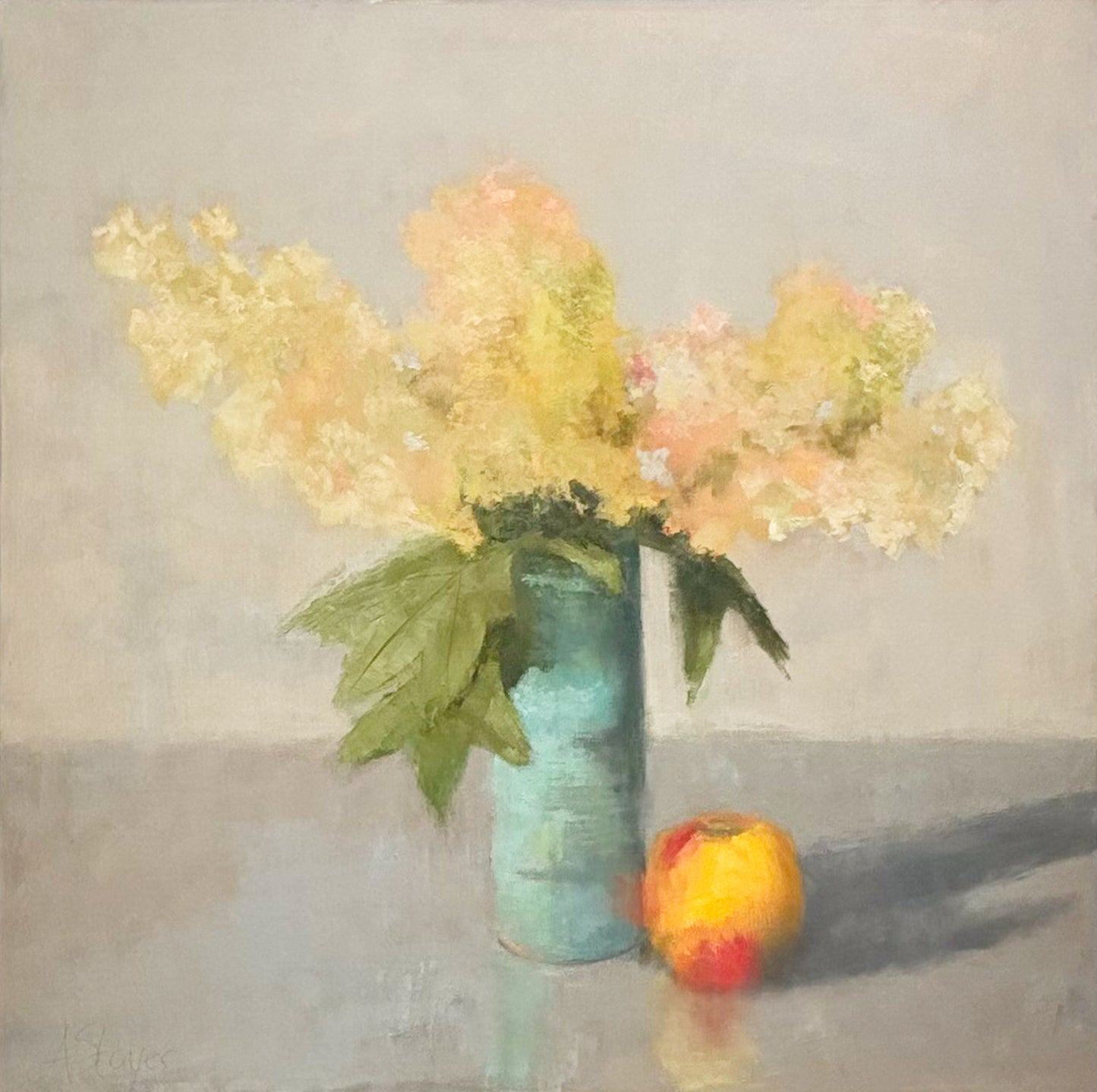 Oak Leaf Hydrangea and Apple