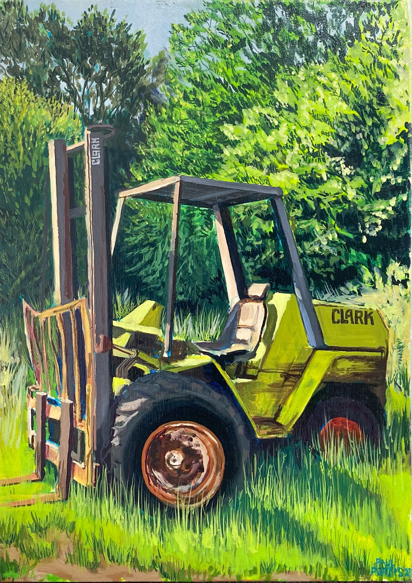 Old Forklift