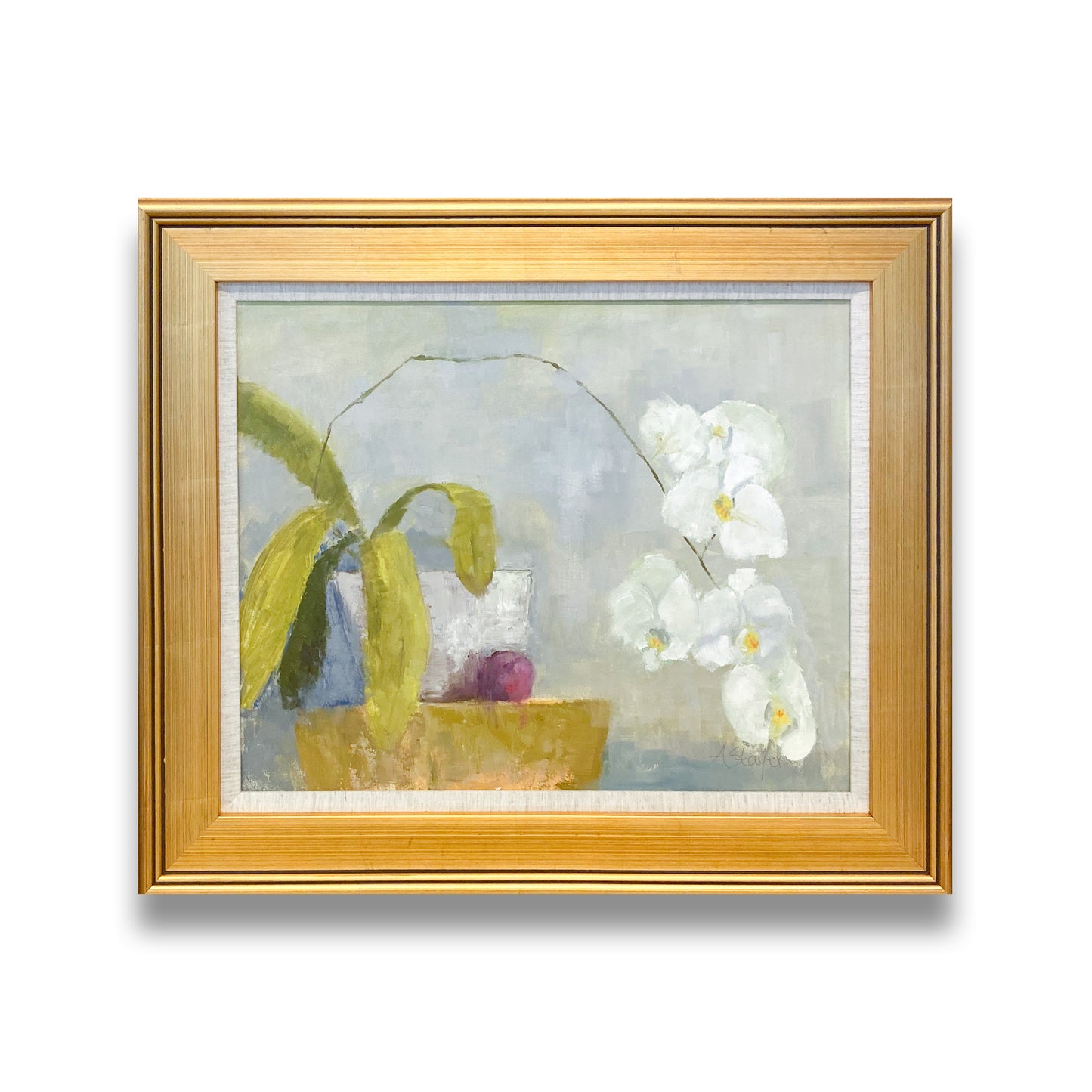 Orchid with Plum