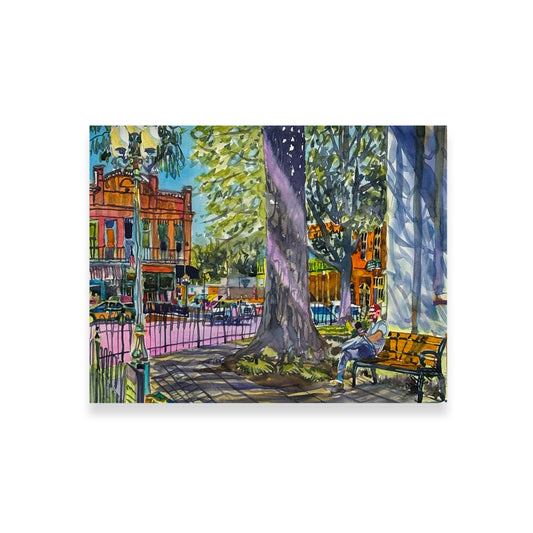 Square in Oxford, MS
