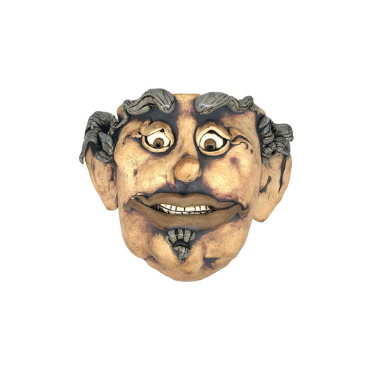 Sculptural Face Hanging Planter