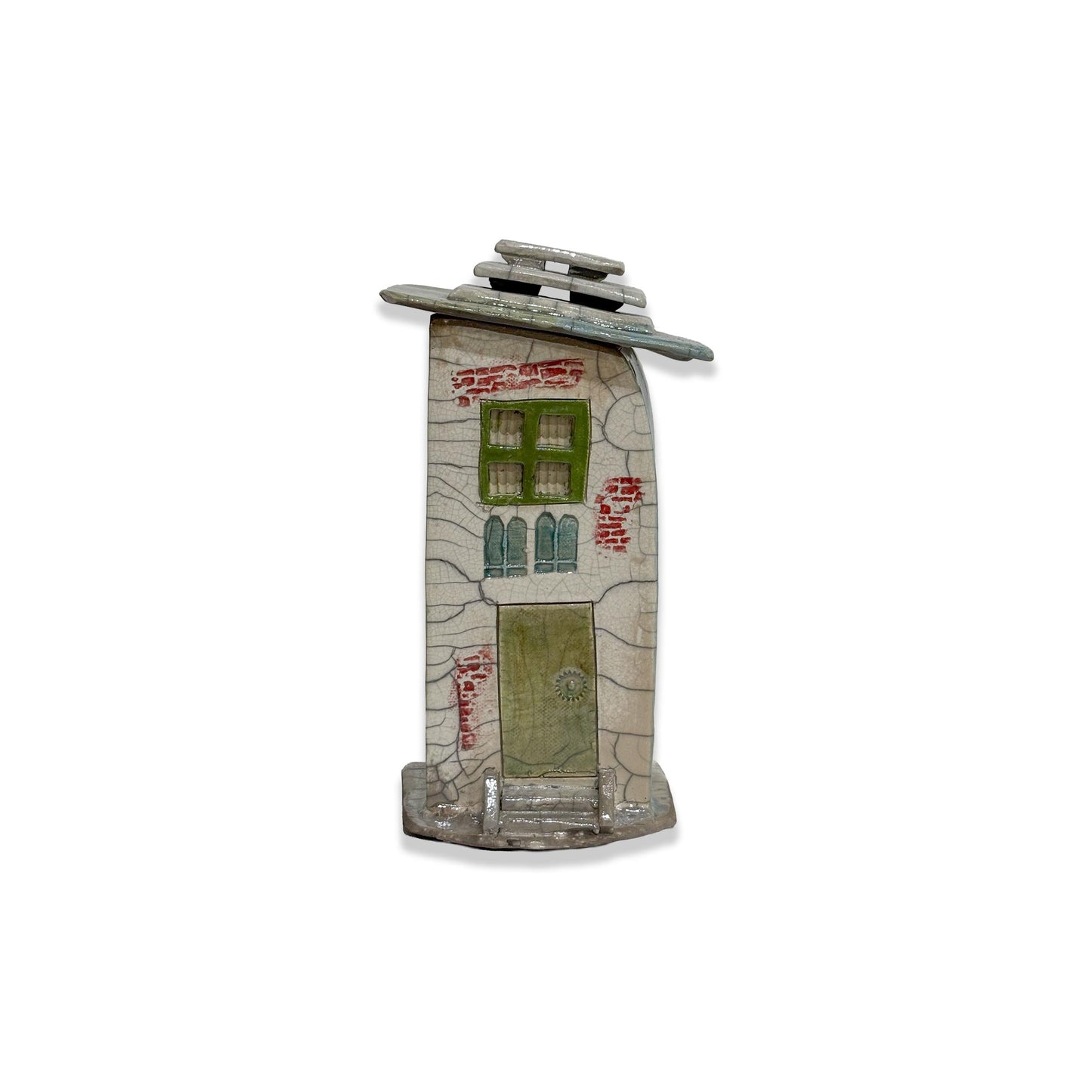 Housing Market - Raku Covered Jar