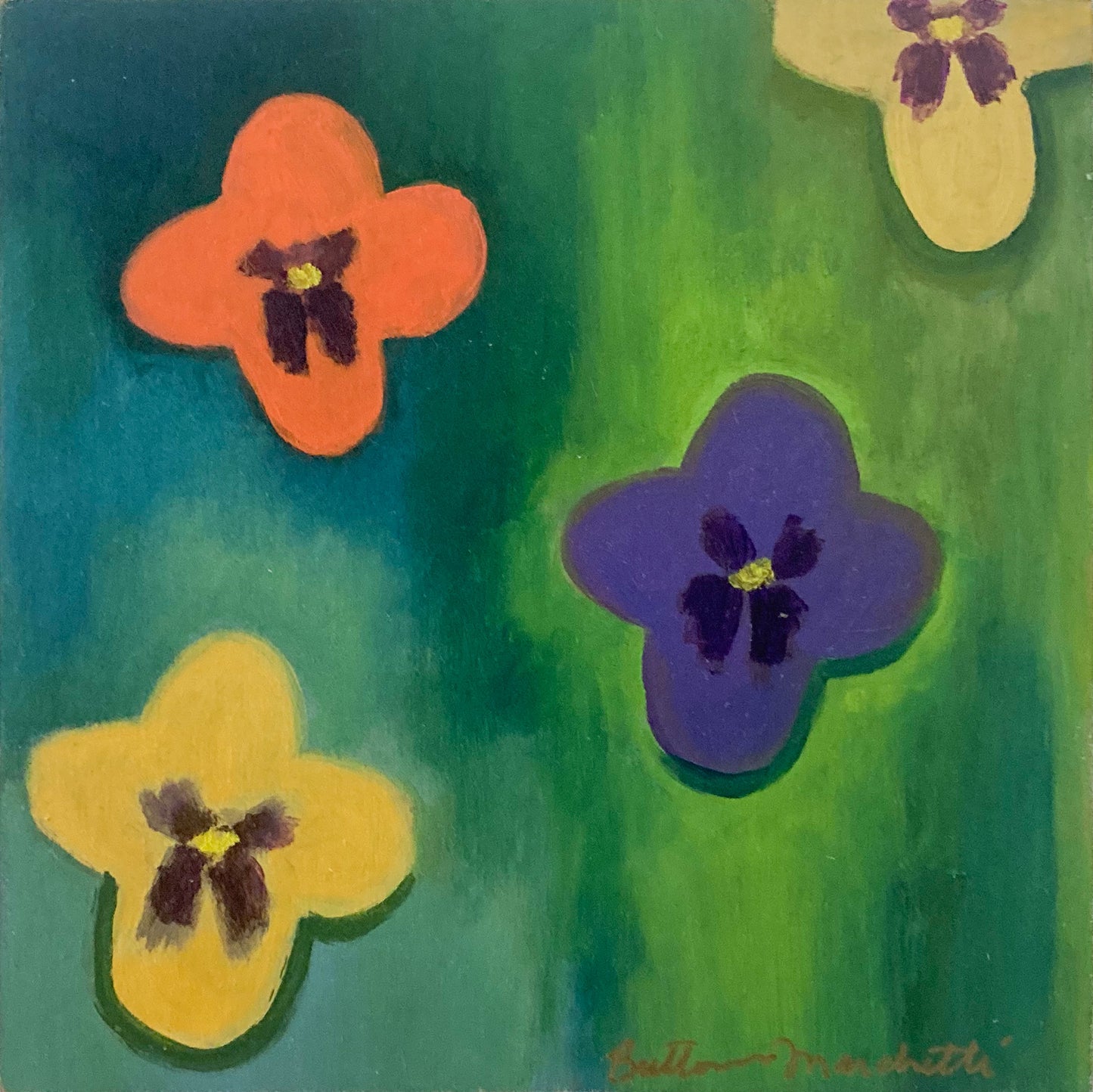 Pansies I