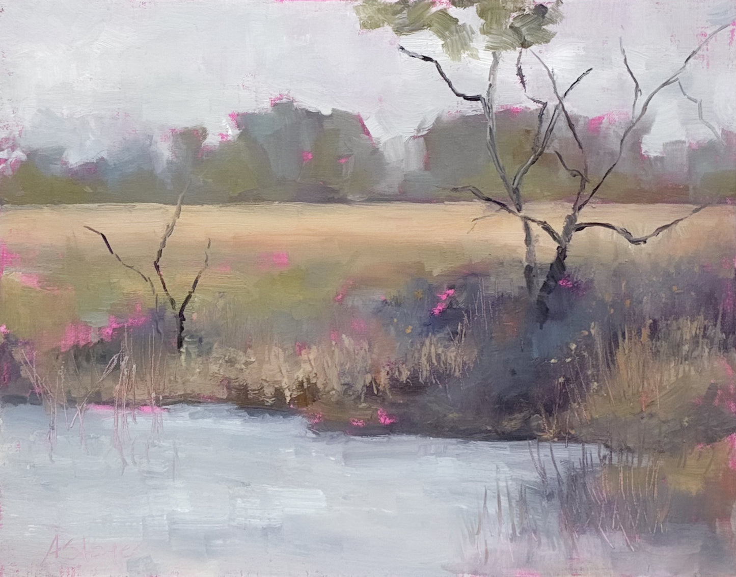 Tides, Fields, and Familiar Roads - Pond Side