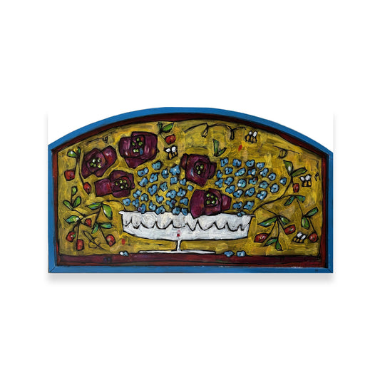 Roses, Hydrangeas and Cherries