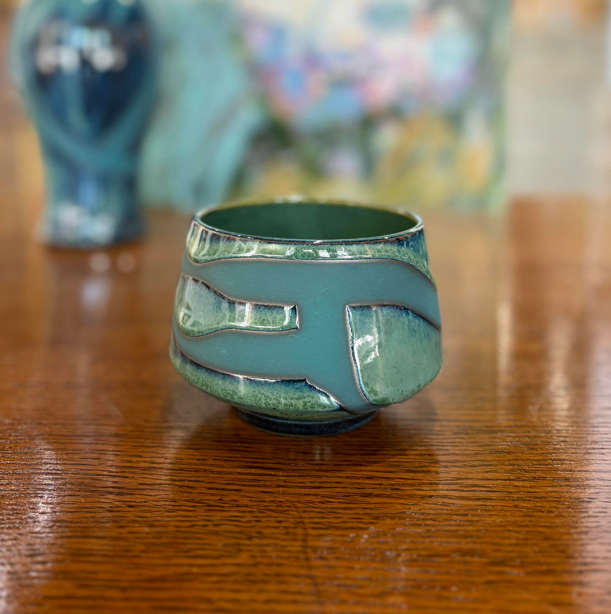 Color Contrast Series - Tea Bowl #001