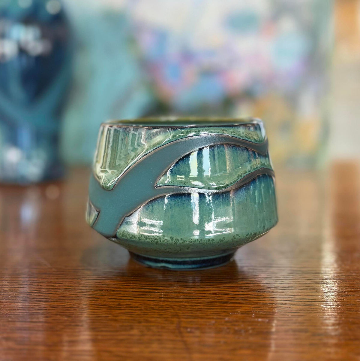 Color Contrast Series - Tea Bowl #001