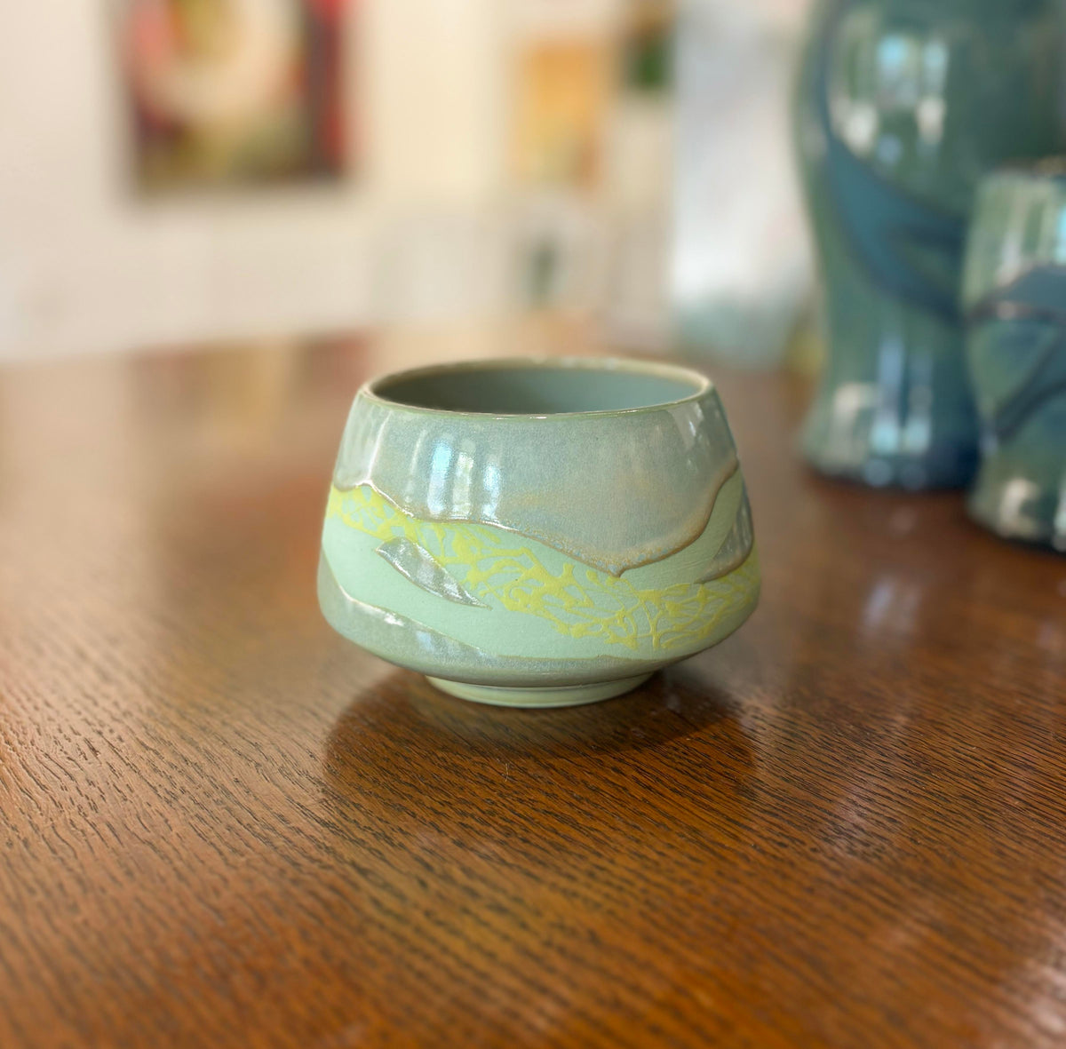 Color Contast Series - Tea Bowl #002