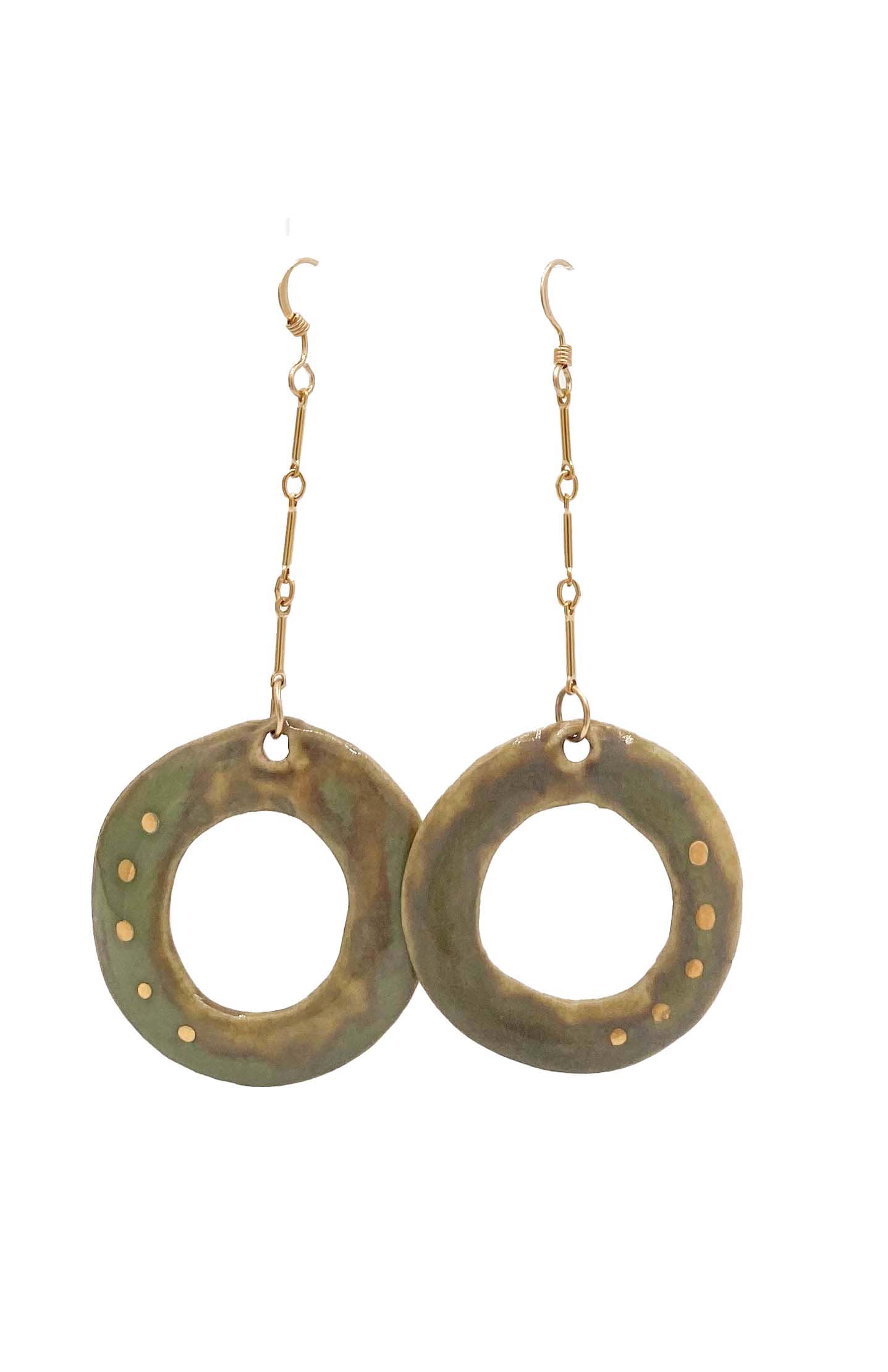 Earrings - Hollow Rounds