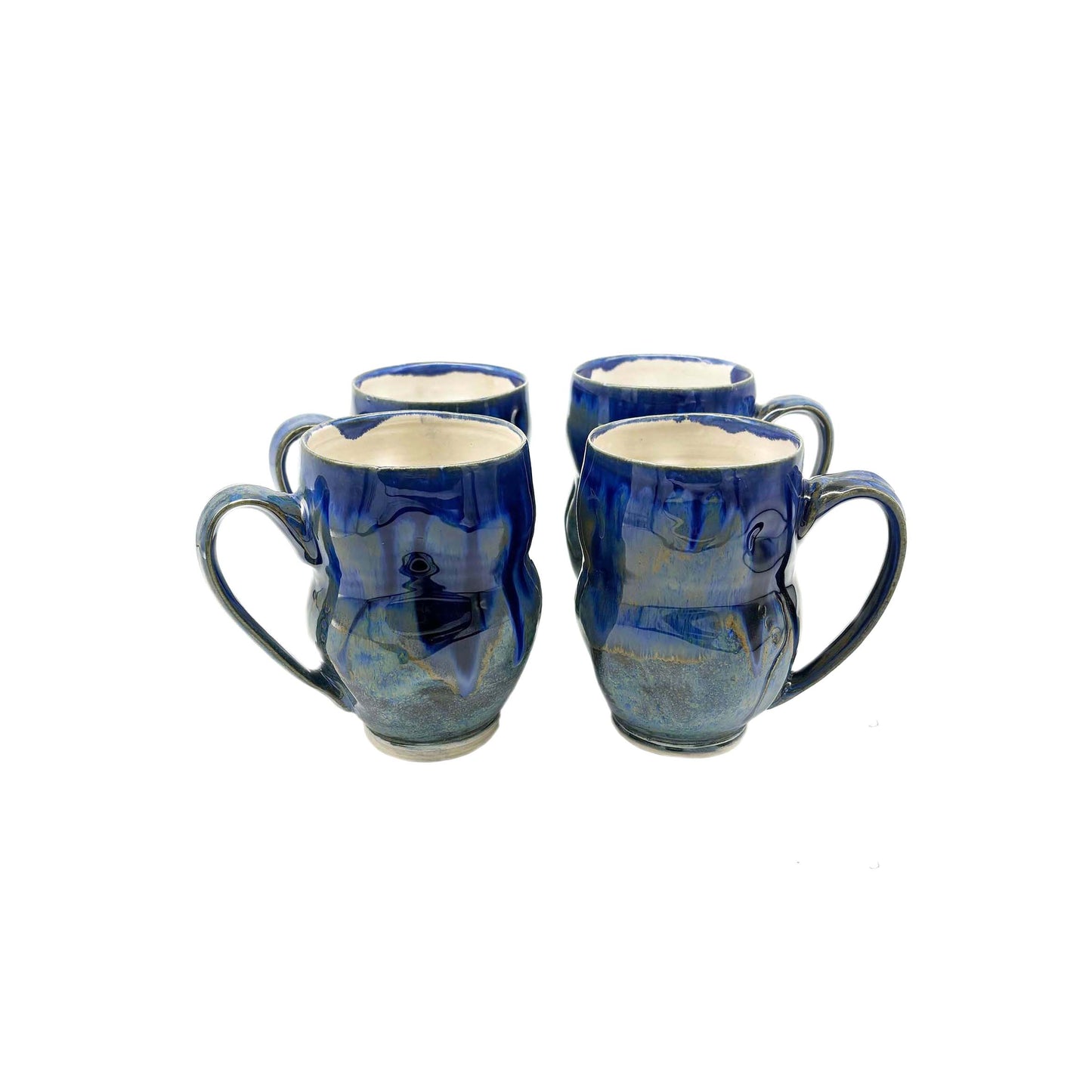 From Within Release - Curvy Mug - Cobalt Blue