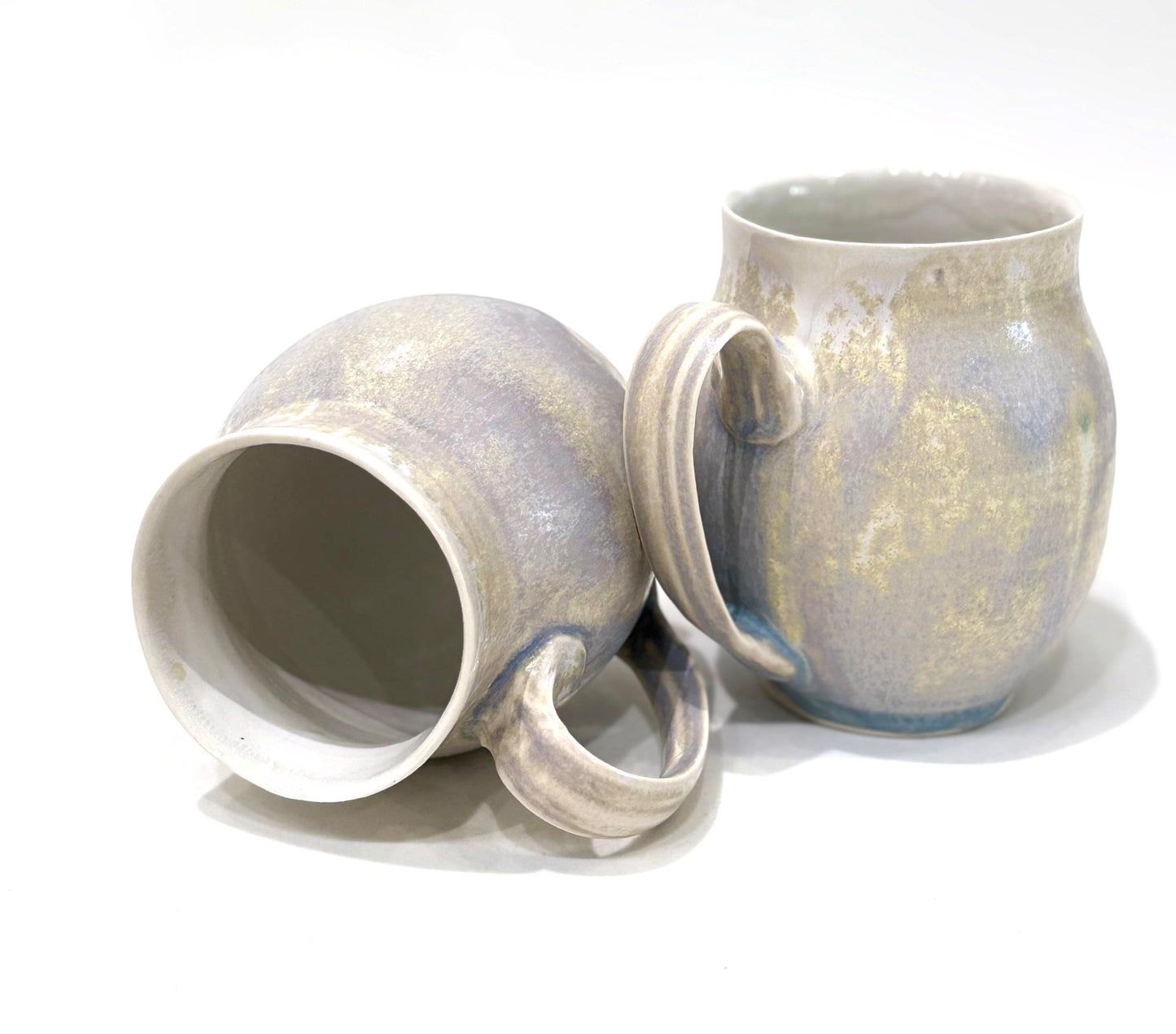 Cream wtih Crystal Glaze Mug