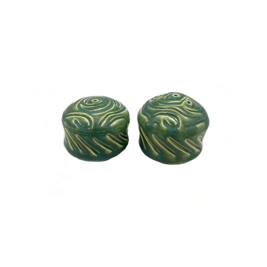 Green Ivy Salt and Pepper Set