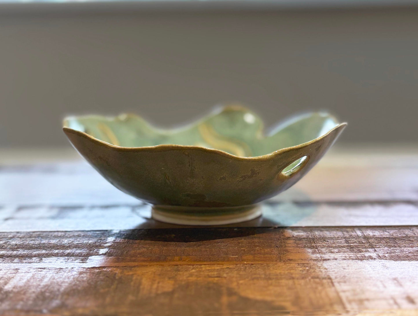 Green Ivy Altered Bowls