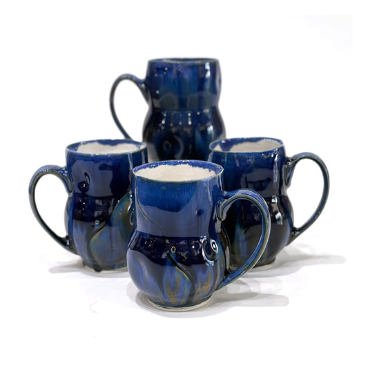 Cobalt Curvy Mug