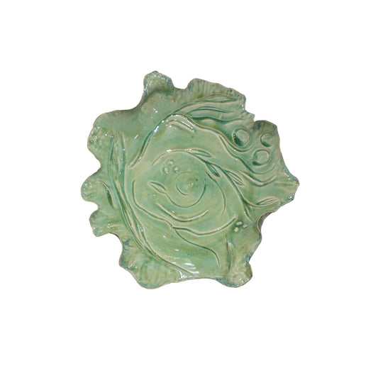 Celadon Large Altered Bowl