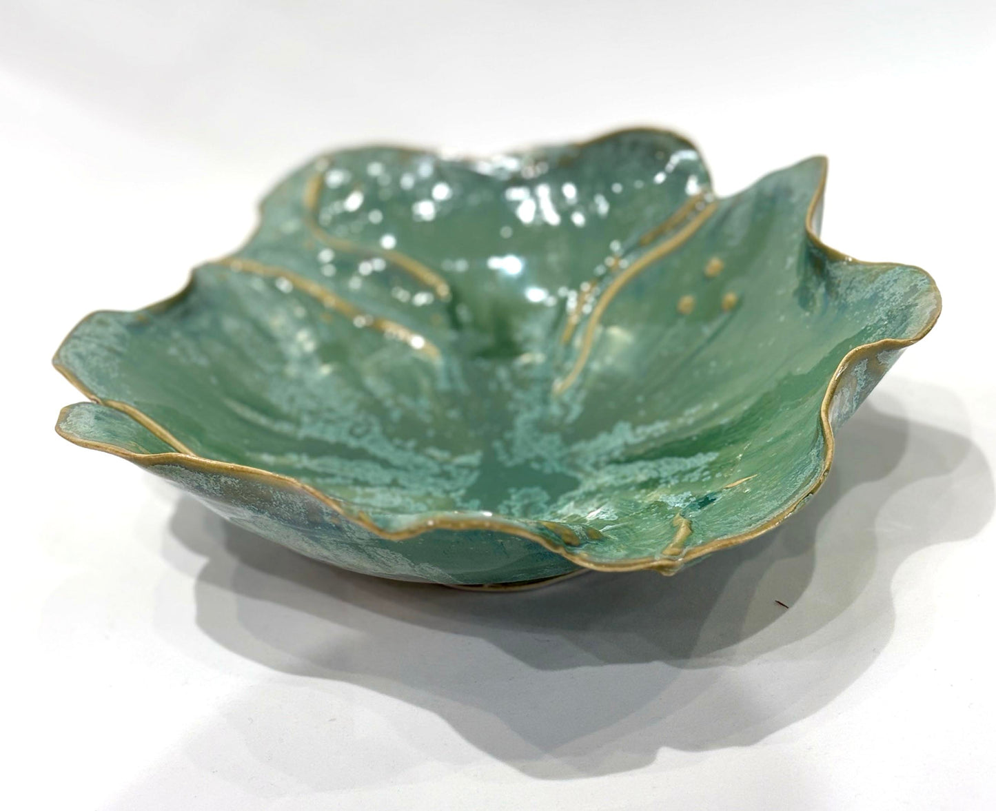 Celadon Altered Bowl