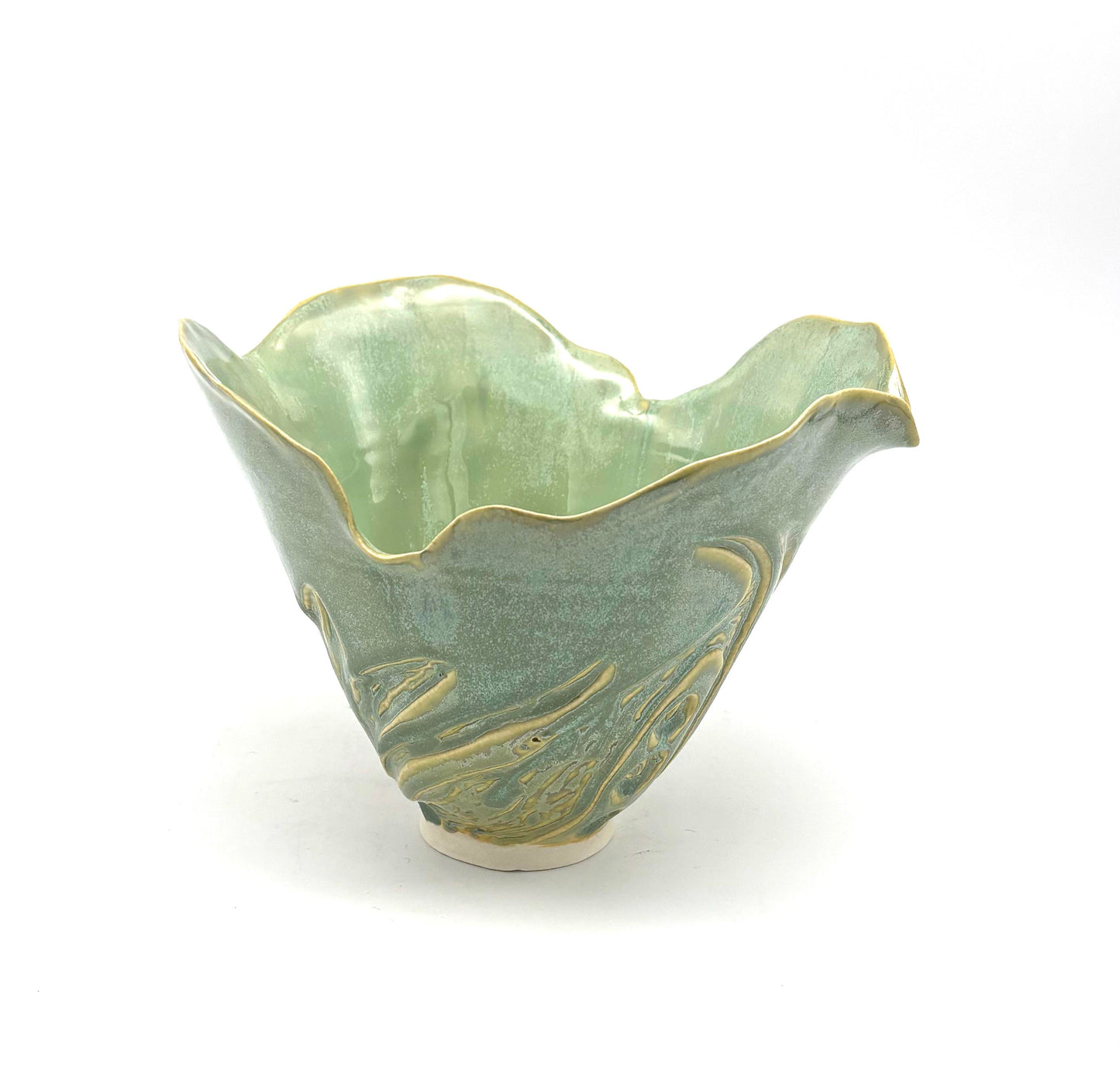 Light Green Altered Vase