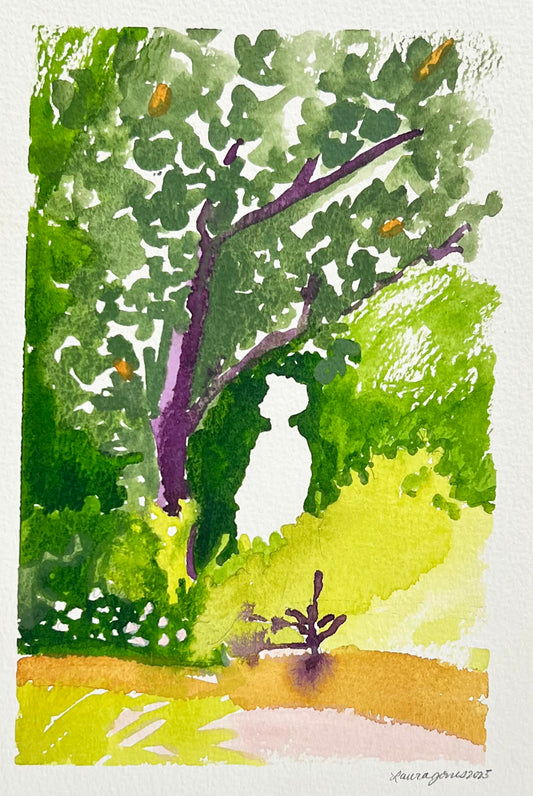 Statue In the Garden I