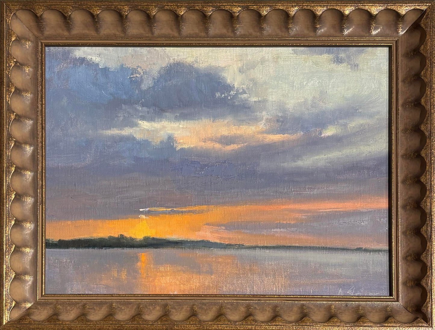 Tides, Fields, and Familiar Roads - Sunrise