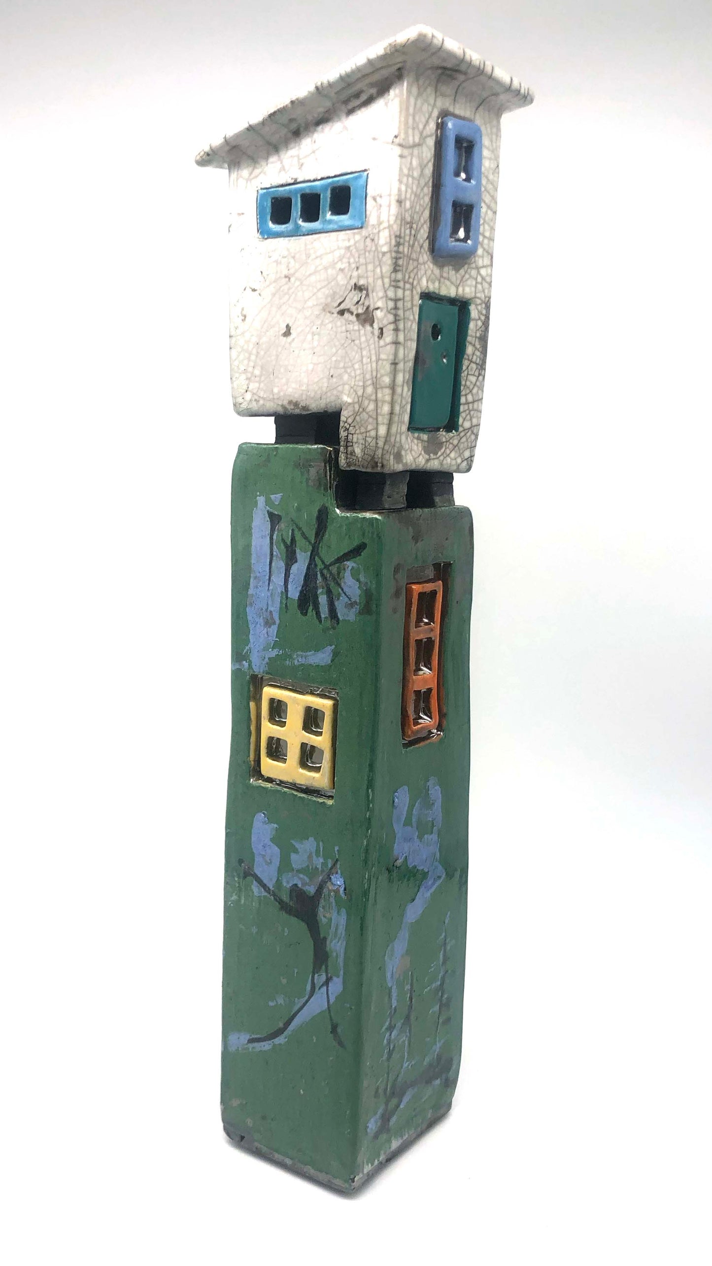 Tall Raku Structure 2418