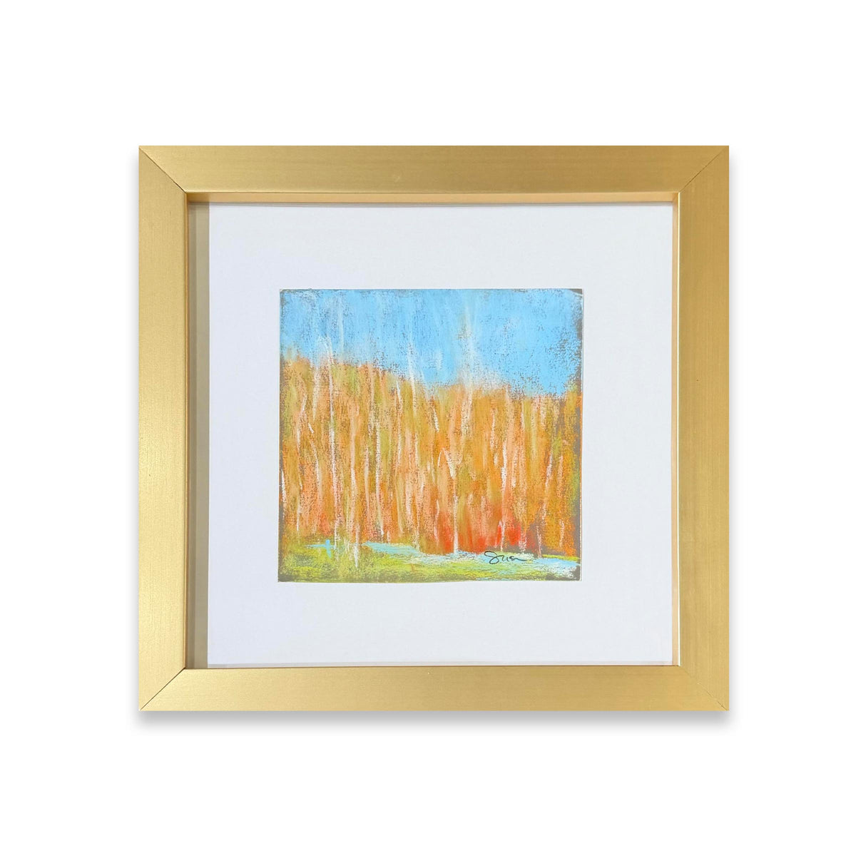 A Place of Stillness - Thick Orange Woods