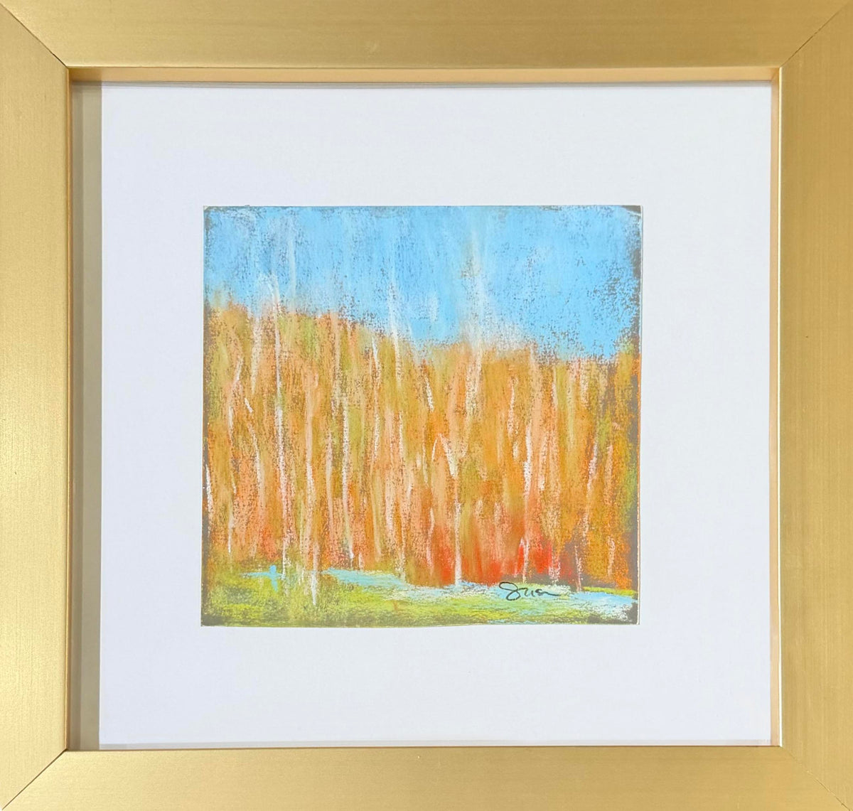 A Place of Stillness - Thick Orange Woods
