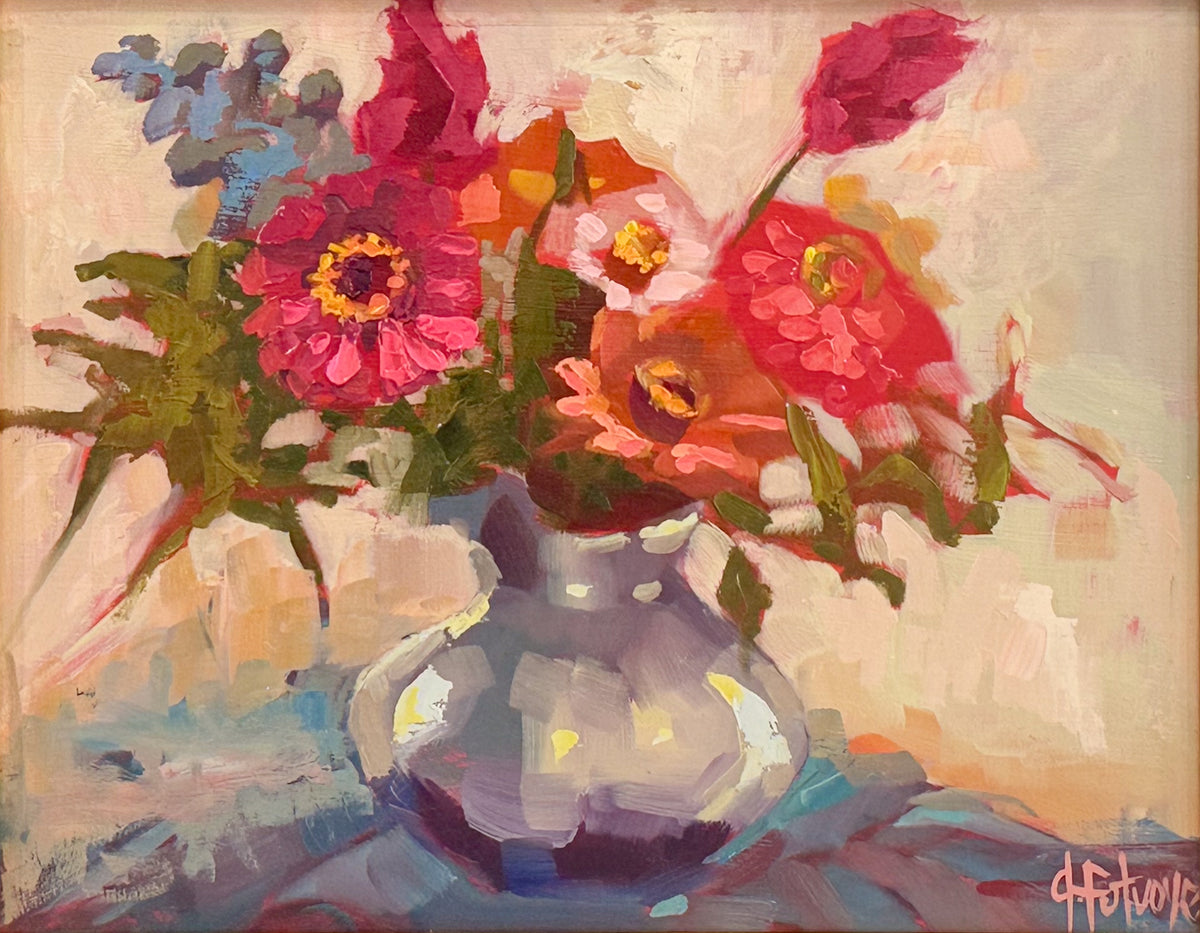 Warm Zinnia I