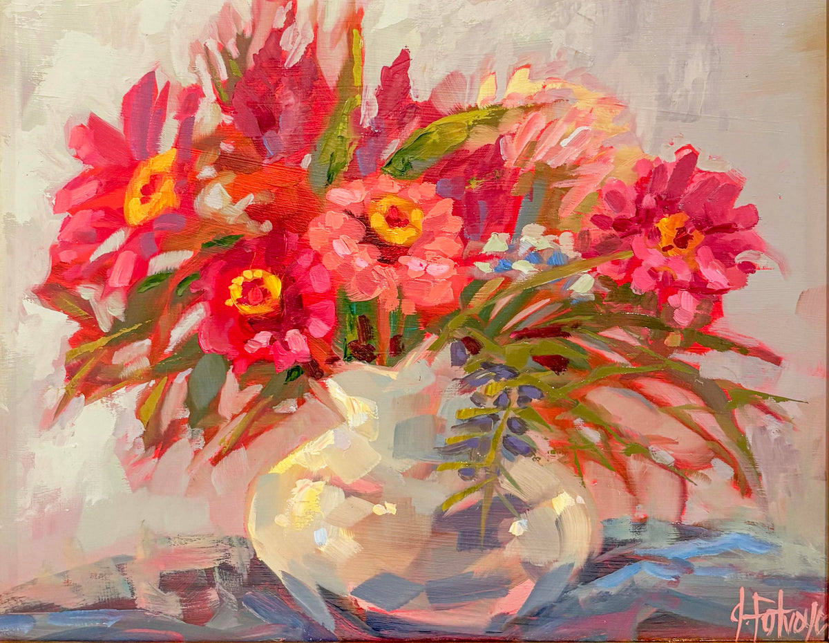 Warm Zinnia II