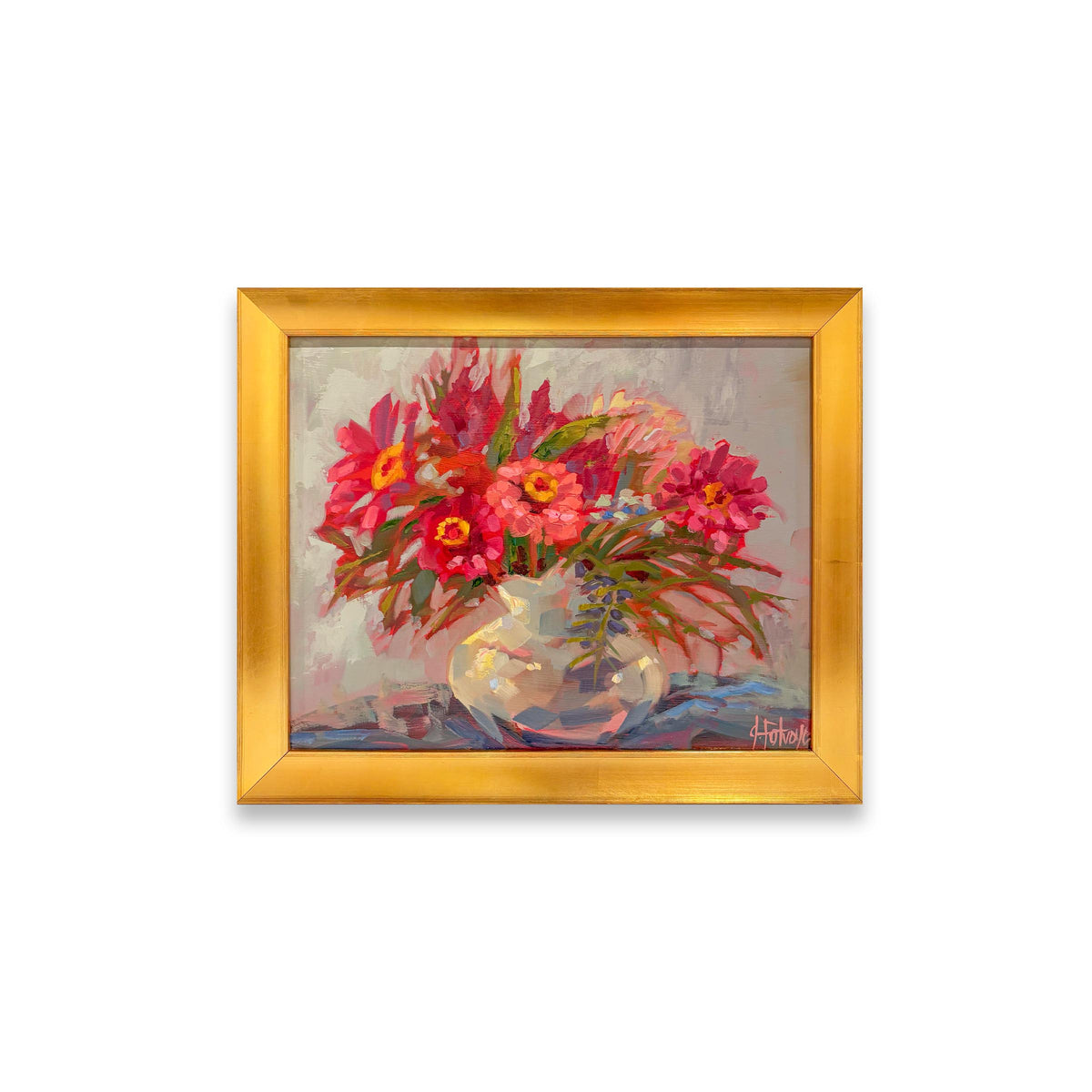 Warm Zinnia II