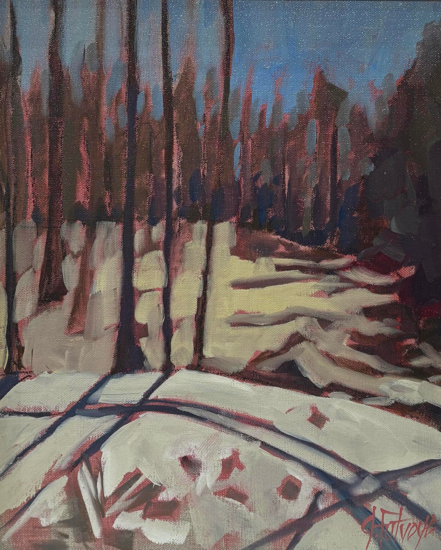 Light Near And Far Release - Where the Light Fell, Morning Snow