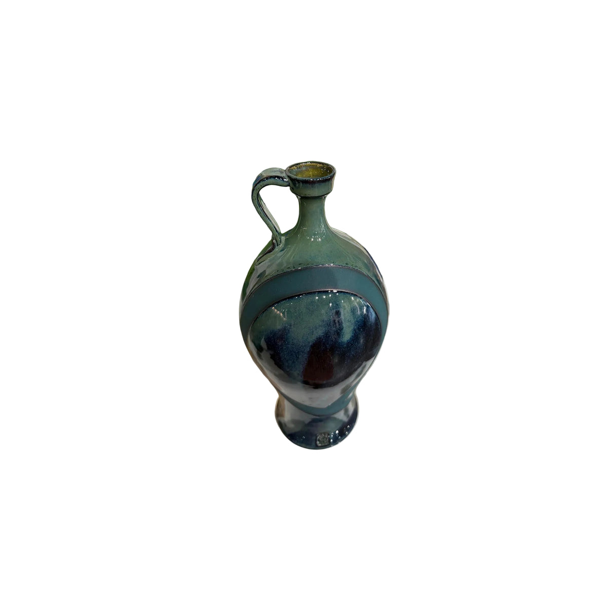 Color Contrast Series - Blue Green Bottle