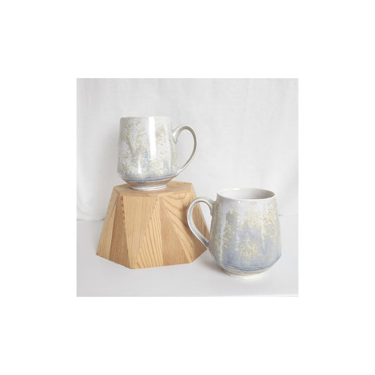 Cream Crystal Mugs