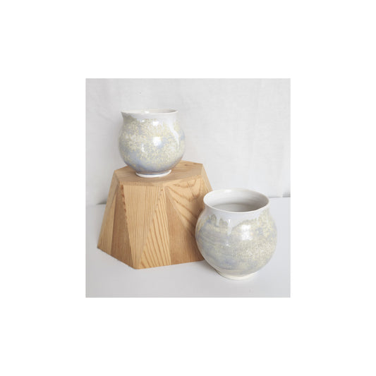 Cream Crystal Sippers