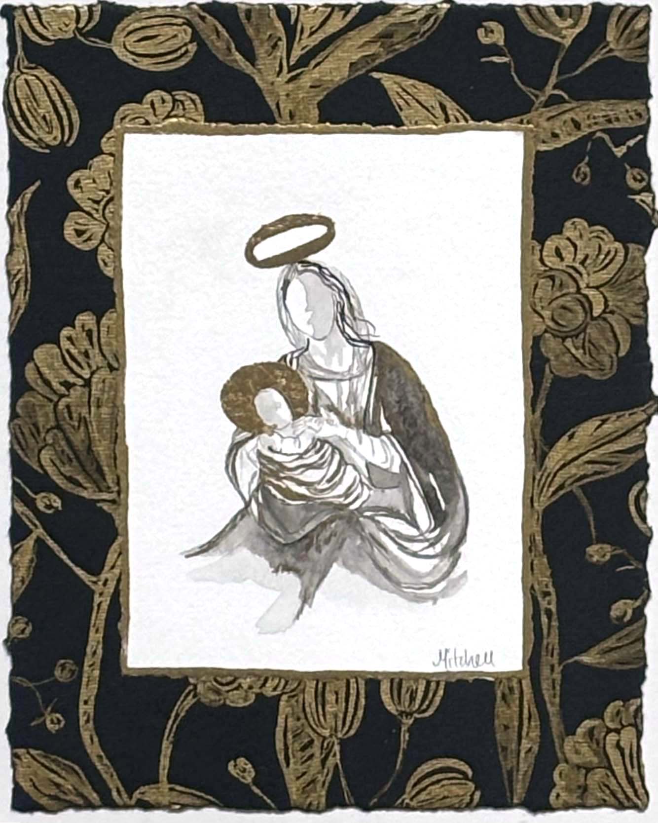 Grace - Golden Madonna and Child